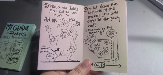 "My Gender is Pockets: Patch Pockets" by K. S. Brenowitz and Free and Queer Mending