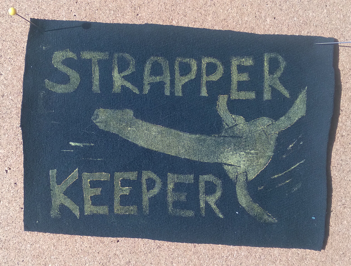 Strapper Keeper Patch